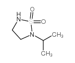 1,2,5-Thiadiazolidine,2-(1-methylethyl)-,1,1-dioxide(9CI)结构式