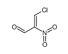 3-chloro-2-nitroprop-2-enal Structure