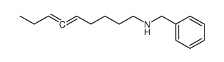 N-benzylnona-5,6-dien-1-amine Structure