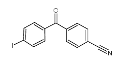 4-CYANO-4'-IODOBENZOPHENONE structure