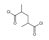 2,4-dimethylpentanedioyl dichloride结构式