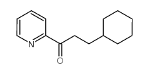 (2-CYCLOHEXYL)ETHYL 2-PYRIDYL KETONE Structure