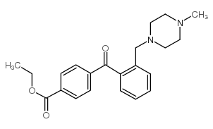 4'-CARBOETHOXY-2-(4-METHYLPIPERAZINOMETHYL) BENZOPHENONE图片