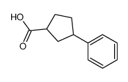 3-phenylcyclopentane-1-carboxylic acid Structure