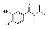 Benzamide, 3-amino-4-chloro-N-methyl-N-(1-methylethyl) Structure