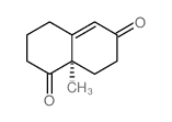 R(-)-8A-METHYL-3,4,8,8A-TETRAHYDRO-1,6(2H,7H)-NAPHTHALENENDIONE picture