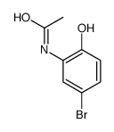 2-乙酰氨基-4-溴苯酚结构式