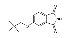 5-neopentoxy-1H-isoindole-1,3(2H)-dithione结构式