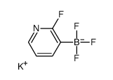 Potassium 2-fluoropyridine-3-trifluoroborate structure