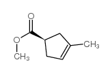 3-Cyclopentene-1-carboxylicacid,3-methyl-,methylester,(R)-(9CI) Structure