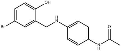 N-{4-[(5-bromo-2-hydroxybenzyl)amino]phenyl}acetamide picture