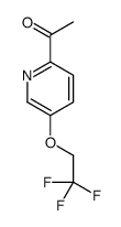 1-(5-(2,2,2-三氟乙氧基)吡啶-2-基)乙星空app结构式