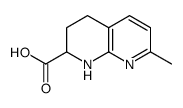 7-METHYL-1,2,3,4-TETRAHYDRO-[1,8]NAPHTHYRIDINE-2-CARBOXYLIC ACID Structure