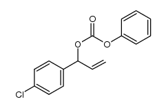 1-(4-chlorophenyl)allyl phenyl carbonate Structure