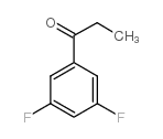 3,5-二氟苯丙酮结构式