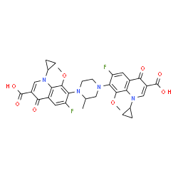 Gatifloxacin Dimer 1结构式