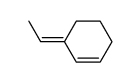 (E)-3-ethylidenecyclohexene结构式