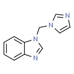 1H-Benzimidazole,1-(1H-imidazol-1-ylmethyl)-(9CI)结构式