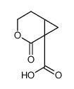 3-Oxabicyclo[4.1.0]heptane-1-carboxylicacid,2-oxo-,(1R)-(9CI) Structure