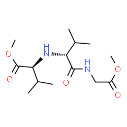 Glycine, N-[N-[1-(methoxycarbonyl)-2-methylpropyl]-D-valyl]-, methyl ester, (S)- (9CI) structure