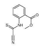 methyl 2-[(cyanocarbothioyl)amino]benzoate结构式