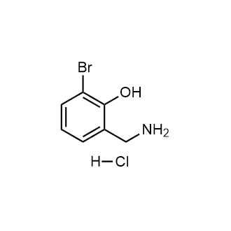 2-(Aminomethyl)-6-bromophenolhydrochloride structure