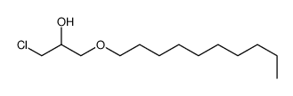 1-Chloro-3-(decyloxy)-2-propanol Structure