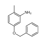 2-METHYL-5-BENZYLOXYANILIN Structure