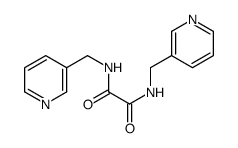 N,N'-bis(pyridin-3-ylmethyl)oxamide结构式