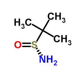 (R)-(+)-2-Methyl-2-propanesulfinamide Structure