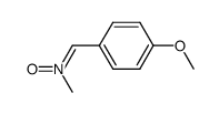 4-methoxybenzylidenemethylamine N-oxide Structure