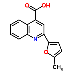 2-(5-METHYL-FURAN-2-YL)-QUINOLINE-4-CARBOXYLIC ACID structure