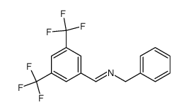 N-benzyl-1-(3,5-bis(trifluoromethyl)phenyl)methanimine结构式