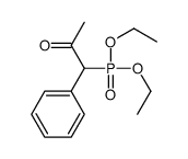 1-diethoxyphosphoryl-1-phenylpropan-2-one结构式