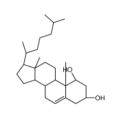 cholest-5-ene-1alpha,3beta-diol structure