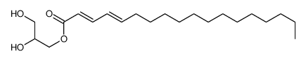 2,3-dihydroxypropyl octadeca-2,4-dienoate Structure