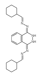 Cyclohexanecarboxaldehyde,1,4-phthalazinediyldihydrazone (8CI) picture