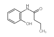 Butanamide,N-(2-hydroxyphenyl)-结构式