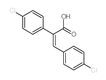 Benzeneacetic acid,4-chloro-a-[(4-chlorophenyl)methylene]- picture