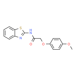 N-(1,3-Benzothiazol-2-yl)-2-(4-methoxyphenoxy)acetamide picture