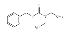 二乙基二硫代氨基羧酸苄酯结构式