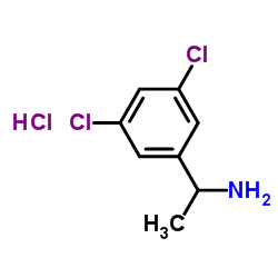 1-(3,5-Dichlorophenyl)ethylamine Hydrochloride Structure