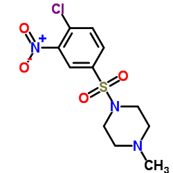 1-[(4-Chloro-3-nitrophenyl)sulfonyl]-4-methylpiperazine图片