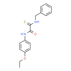 2-(Benzylamino)-N-(4-ethoxyphenyl)-2-thioxoacetamide picture