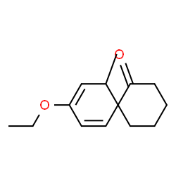 Spiro[5.5]undeca-7,9-dien-1-one, 9-ethoxy-11-methyl- (9CI) Structure