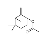 [1R-(1alpha,3beta,5alpha)]-6,6-dimethyl-2-methylenebicyclo[3.1.1]hept-3-yl acetate Structure