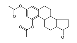 (1-acetyloxy-13-methyl-17-oxo-7,8,9,11,12,14,15,16-octahydro-6H-cyclopenta[a]phenanthren-3-yl) acetate结构式