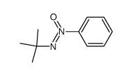 N-(tert.-Butyl)-N'-phenyldiazen-N'-oxid结构式