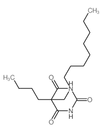 2,4,6(1H,3H,5H)-Pyrimidinetrione,5-butyl-5-decyl- picture