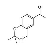 1-(2,2-dimethyl-4H-1,3-benzodioxin-6-yl)ethanone Structure